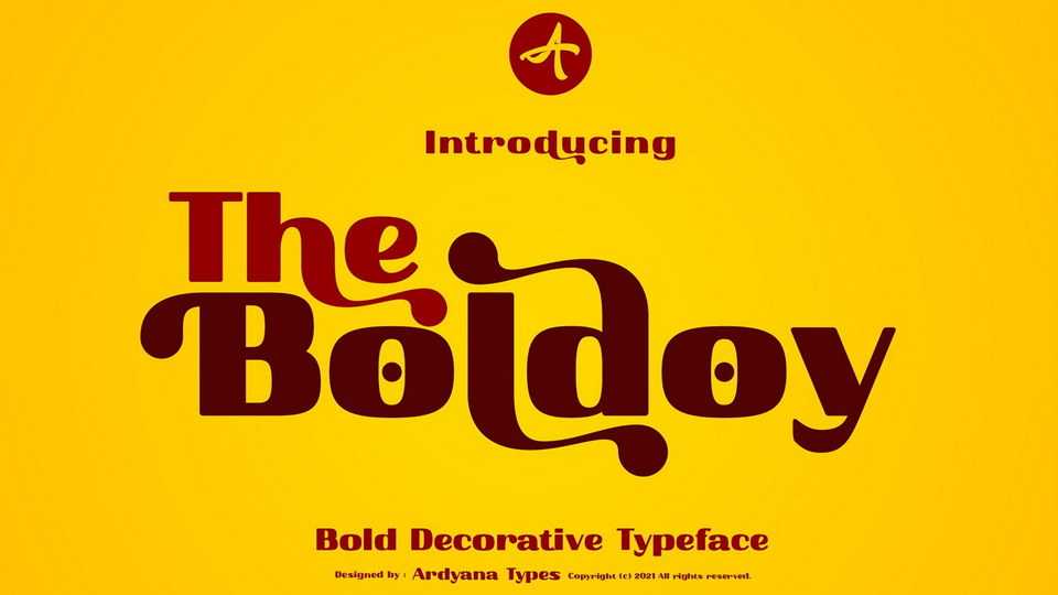Boldoy Font › Fontesk