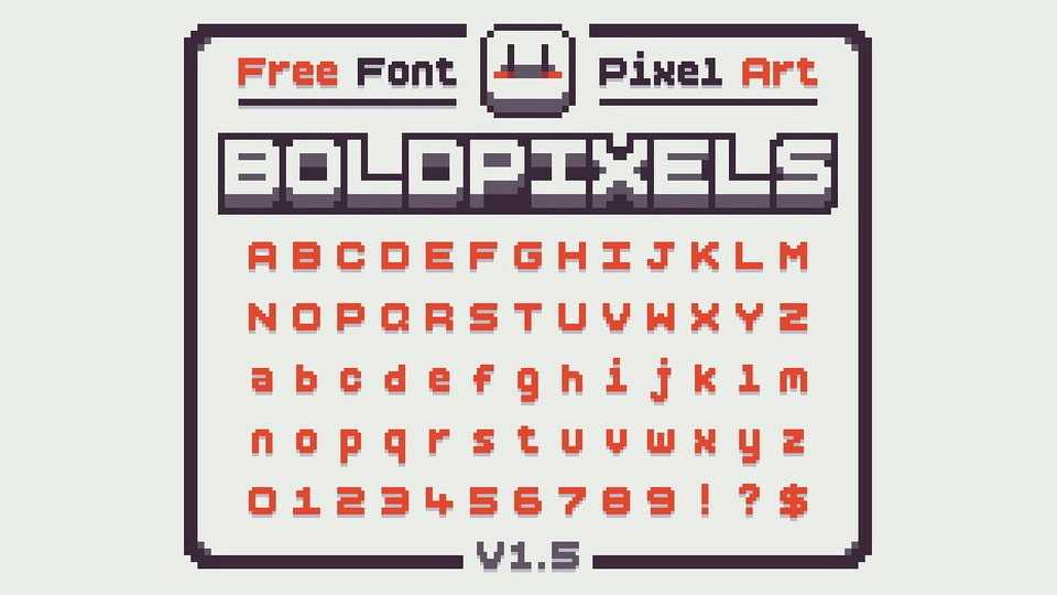 BoldPixels v1.5 Font › Fontesk