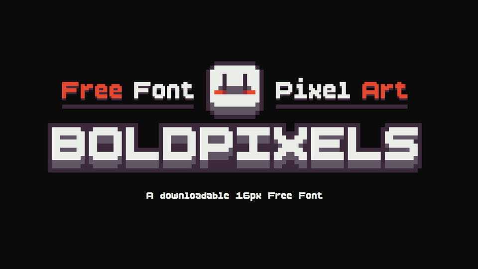 BoldPixels1.6 Font › Fontesk