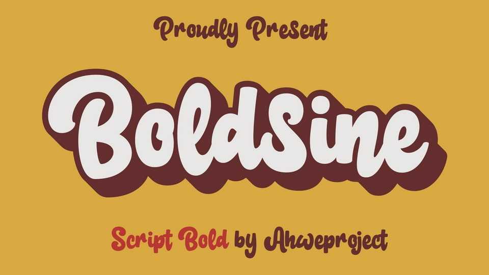 Boldsine Font › Fontesk