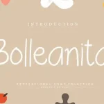 Bolleanita Handwritten Font - Fonte Grátis Bolleanita Handwritten Font