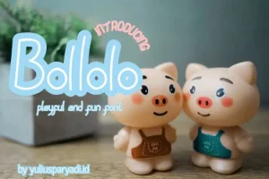 Bollolo Handwritten Font