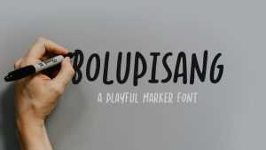 Bolupisang Font › Fontesk