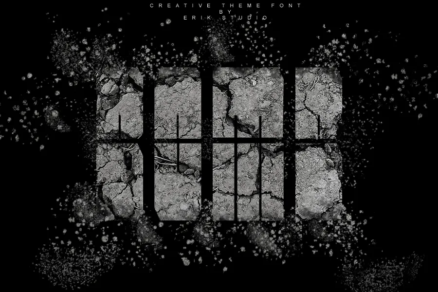 Bomb Display Font