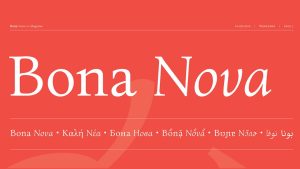 Bona Nova Font Family › Fontesk