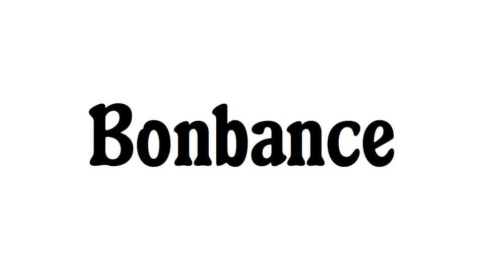 Bonbance Font › Fontesk