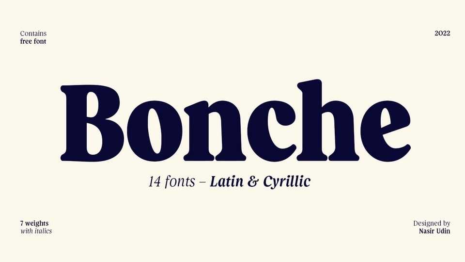 Bonche Font › Fontesk