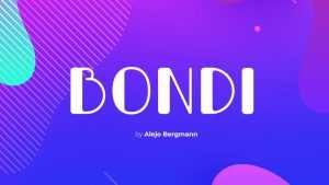 Bondi Font › Fontesk