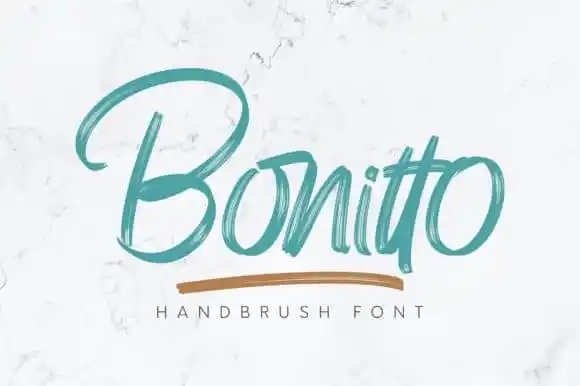 Bonitto Brush Font