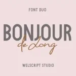 Bonjour de Jong Font Duo