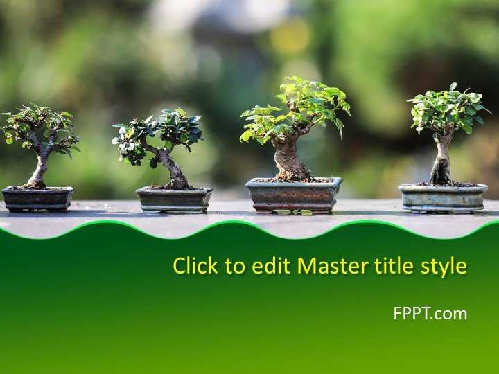 Bonsai PowerPoint Template