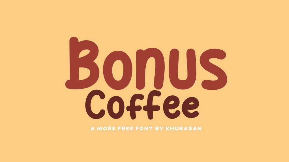 Bonus Coffee Font › Fontesk