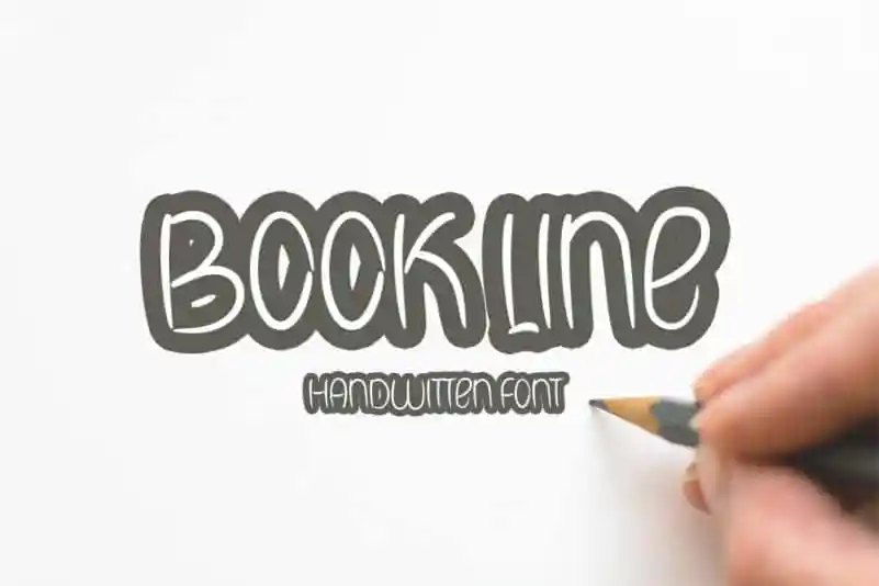 Book Line Script Font