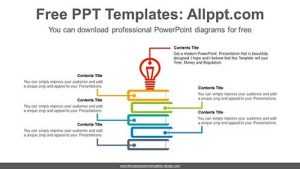 Book Stairs PowerPoint Diagram