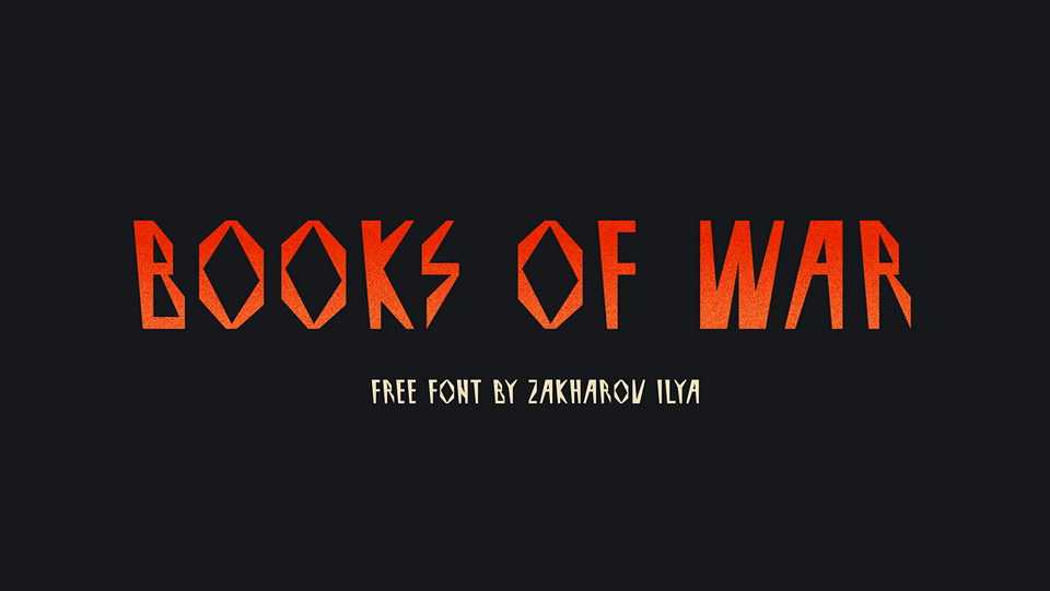 Books of War Font › Fontesk