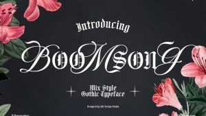 Boomsong Font › Fontesk