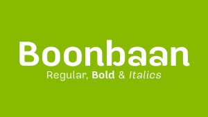 BoonBaan Font Family › Fontesk