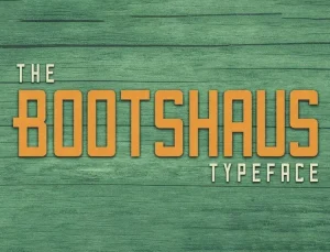 Bootshaus Font