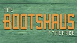 Bootshaus Font › Fontesk