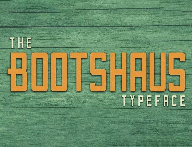 Bootshaus Font