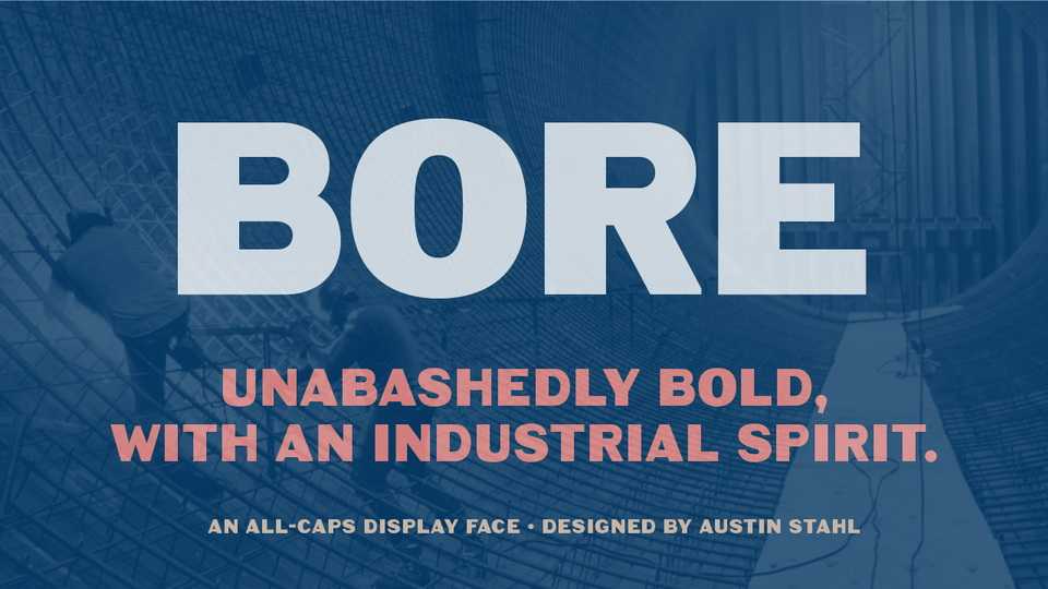 Bore Font › Fontesk