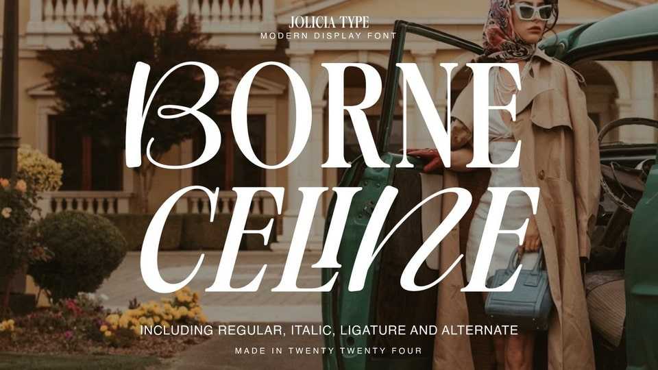 Borne Celine Font › Fontesk