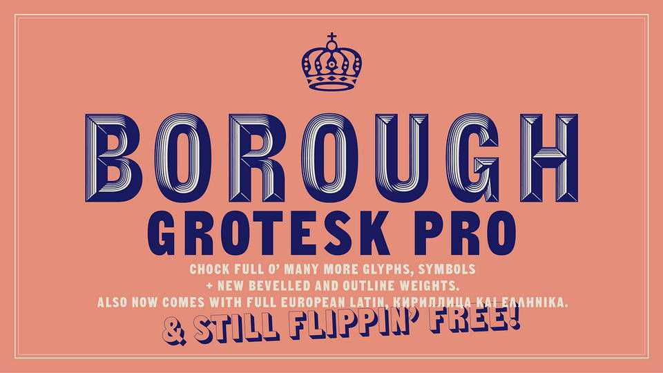 Borough Grotesk Pro › Fontesk
