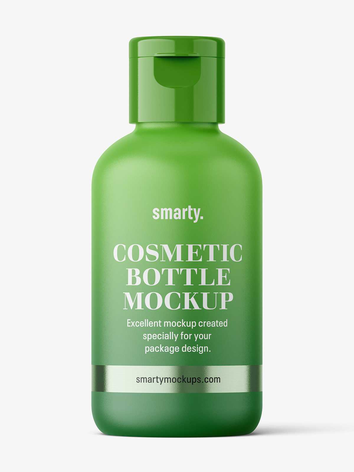 Boston bottle mockup - 50 ml / matt