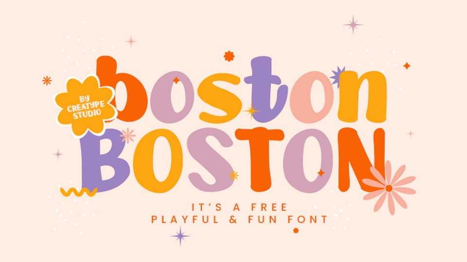 Boston Font › Fontesk