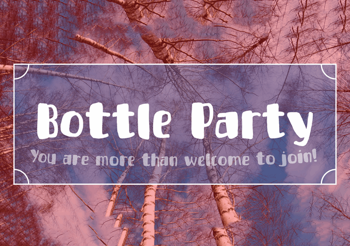 Bottle Party Font