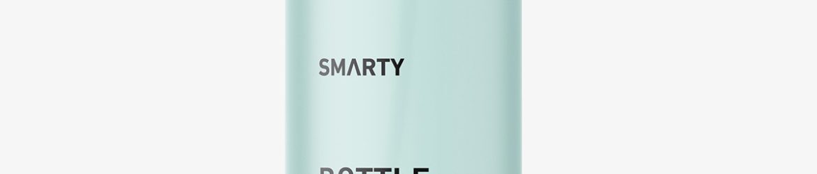 Bottle with trigger spray mockup / frosted