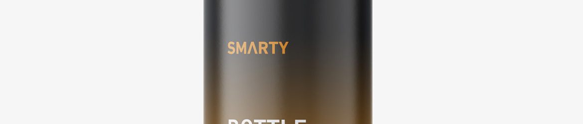 Bottle with trigger spray mockup / glossy