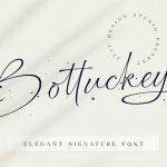 Bottuckey Font › Fontesk