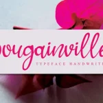 Bougainvillea Handwritten Font