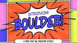 Boulder Font › Fontesk