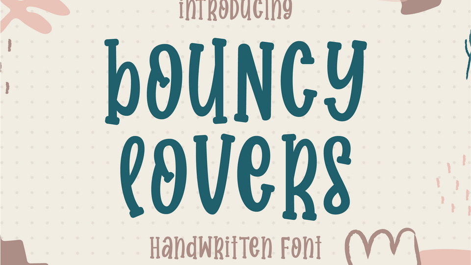 Bouncy Lovers Font › Fontesk