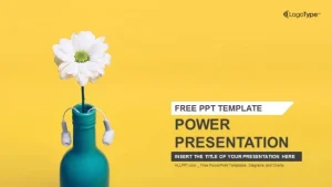 Bouquet of Daisie PowerPoint Templates