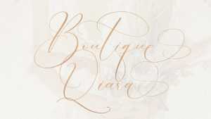 Boutique Qiara Script Font › Fontesk