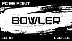 Bowler Font › Fontesk