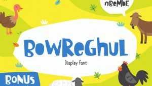 Bowreghul Font › Fontesk