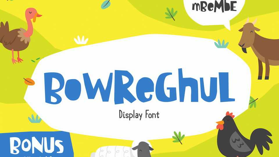 Bowreghul Font › Fontesk