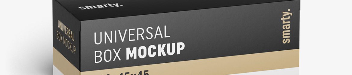 Box mockup / 110x45x45