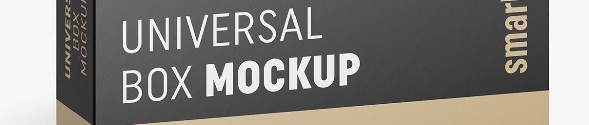 Box mockup / 110x70x30