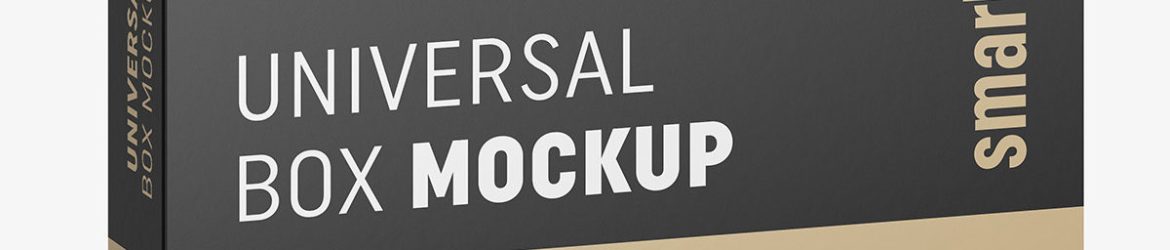 Box mockup / 135x90x28
