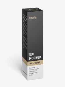 Box mockup / 45x180x45