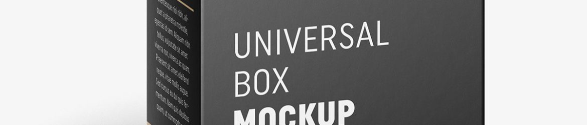 Box mockup / 60x85x35 Box mockup / 60x85x35