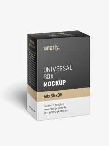Box mockup / 60x85x35