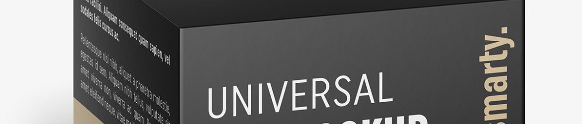 Box mockup / 65x50x65