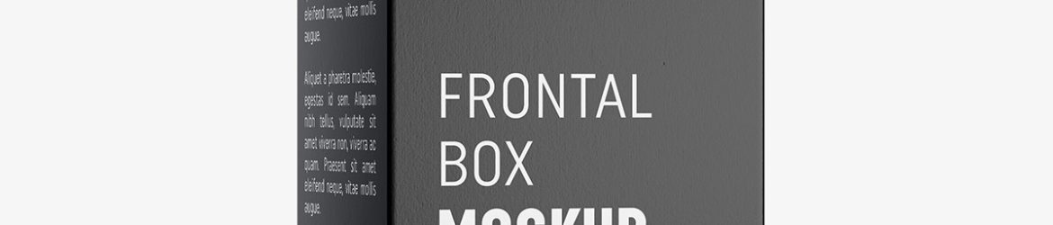 Box mockup / 70x195x55 mm / white - metallic - kraft Box mockup / 70x195x55 mm / white - metallic - kraft