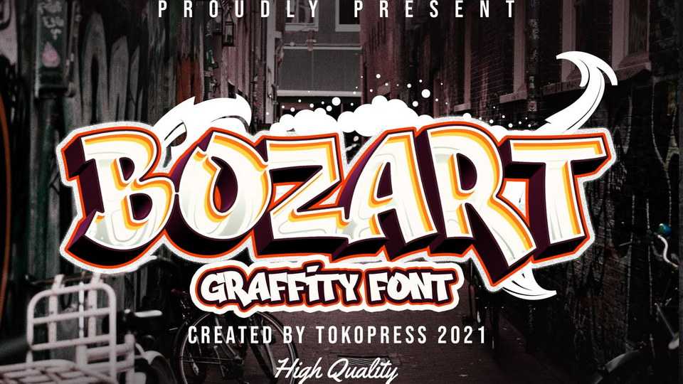 Bozart Font › Fontesk